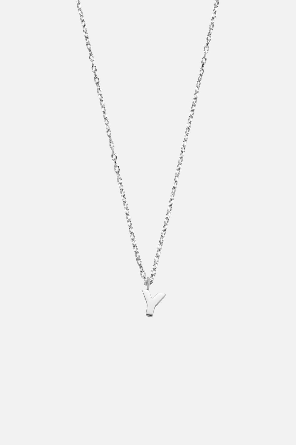 Silver-tone initial necklace, view 34 of 37