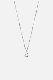 Silver-tone initial necklace, view 28 of 37