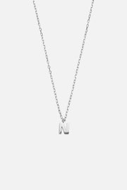 Silver-tone initial necklace, view 22 of 37