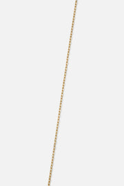 Gold-tone padlock pendant necklace, view 5 of 6