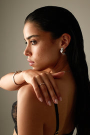 Silver-tone thin band ring, view 2 of 6