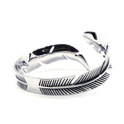Wrap feather bracelet, top view