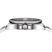 Side profile of the case and bezel