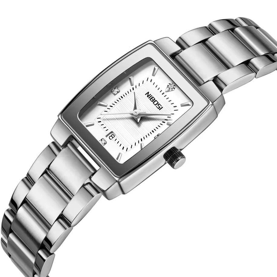 White dial at an angle