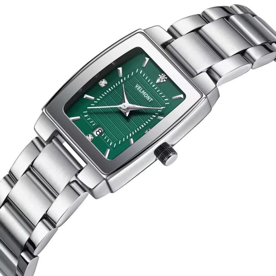 Green dial at an angle