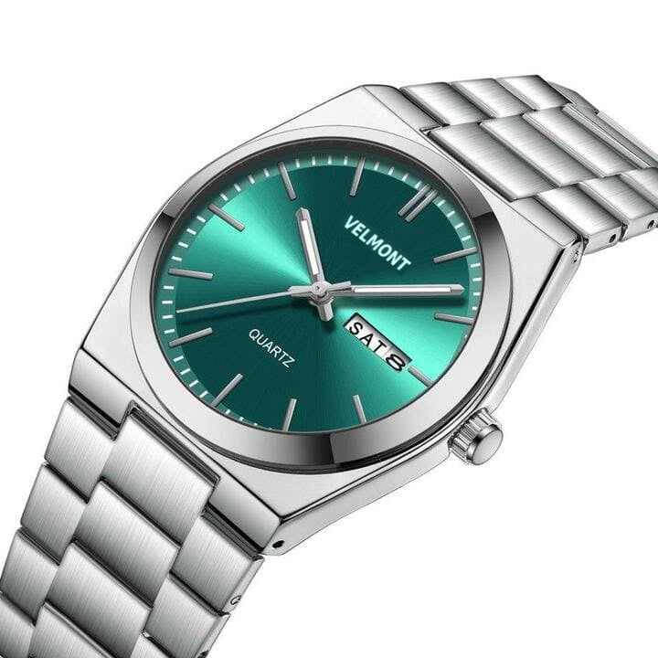 Green dial at an angle