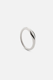Silver-tone dome ring, view 5 of 6