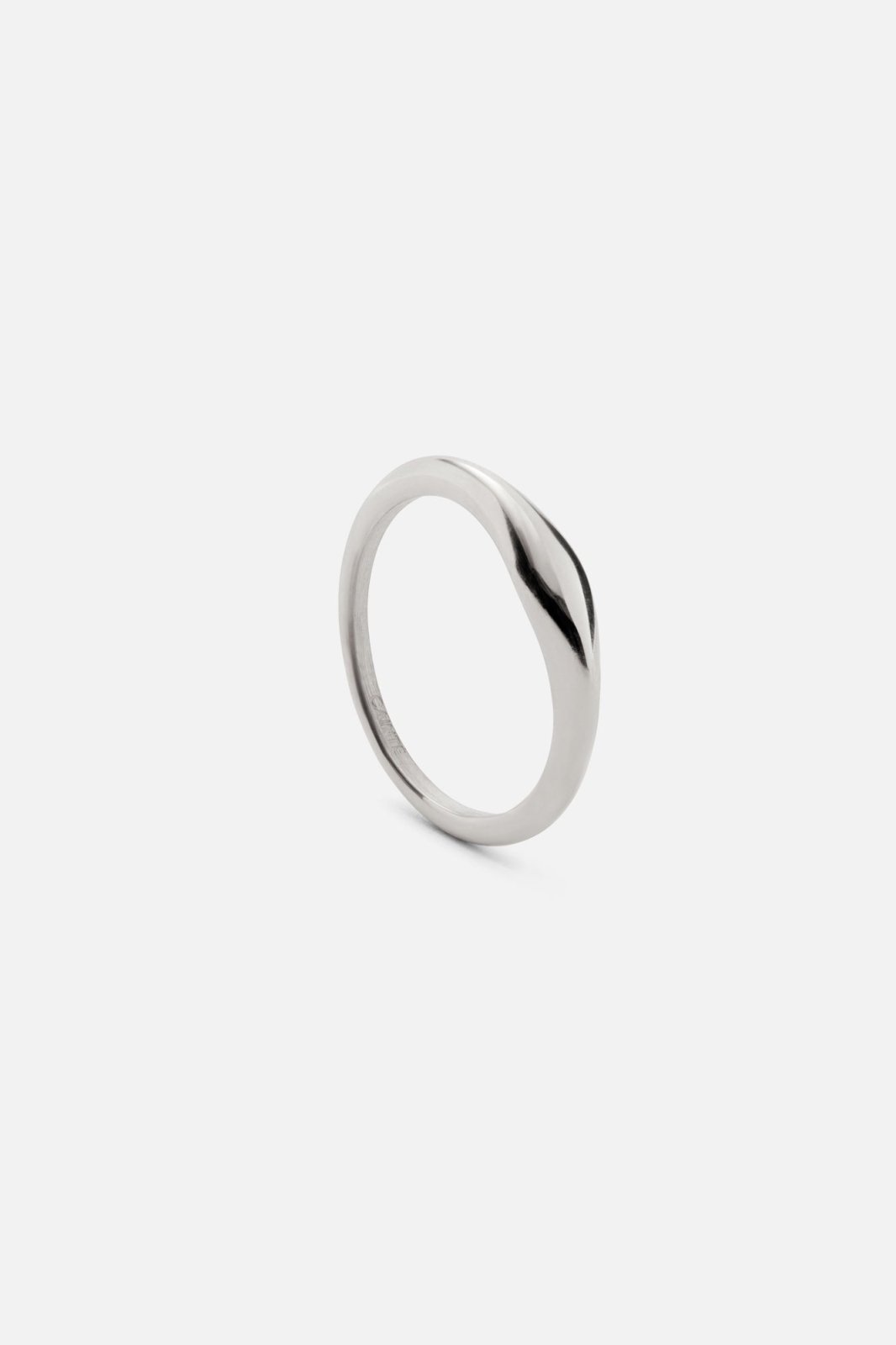 Silver-tone dome ring, view 5 of 6